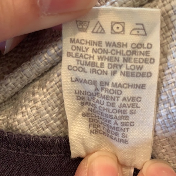 Fossil ~ Pleated Drop Waist Dress in Eggplant - Picture 16 of 16